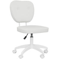 DREHSTUHL DE-11757 46/59/82-92 cm Weiß - Weiß, Metall (46/92/59cm) - ComfortXL