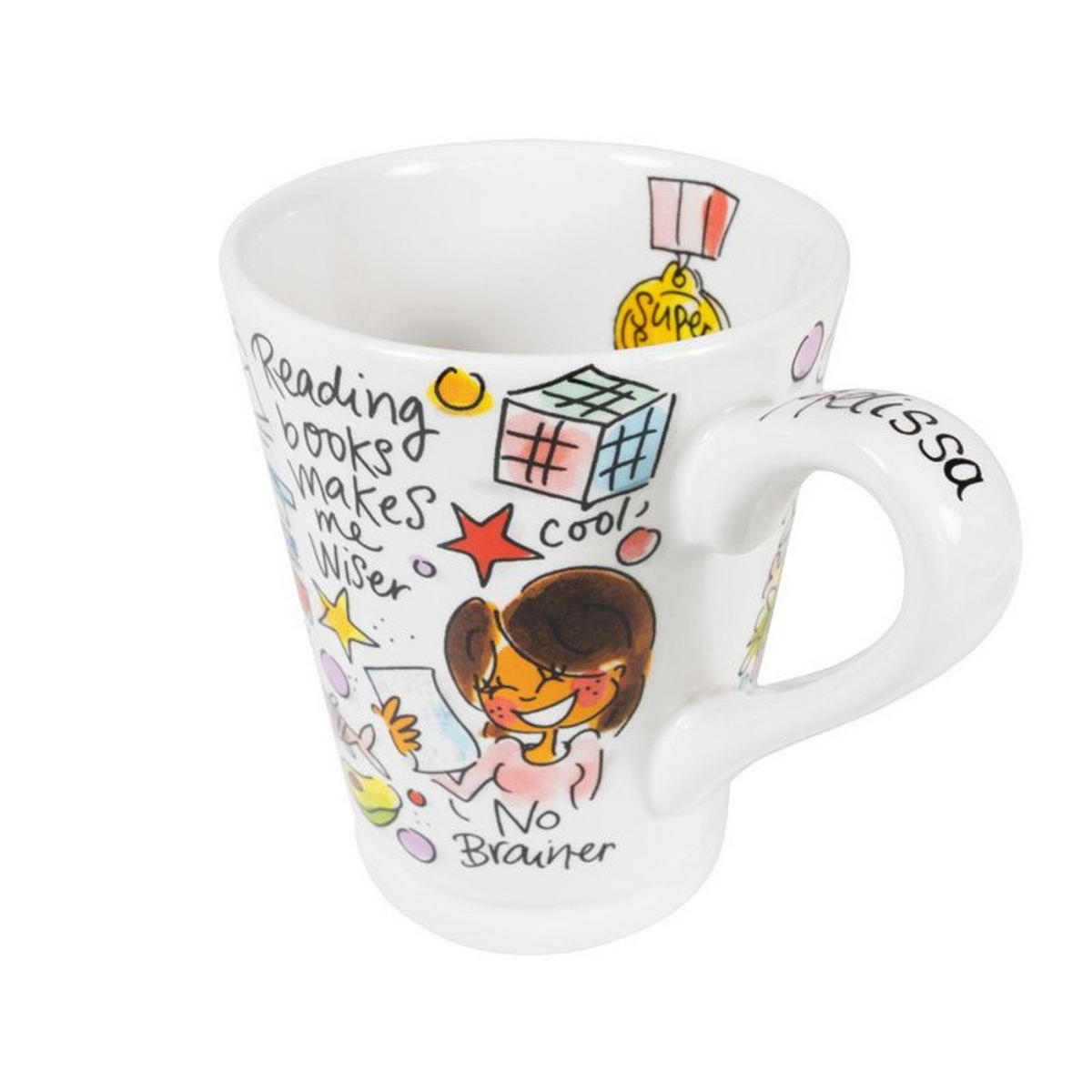 XL-BECHER Schwester in Bunt - 500 ml - Multicolor, Keramik (0.5L) - Blond Amsterdam