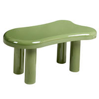 COUCHTISCH Grün Ondle - Grün, Holzwerkstoff (60/93/44cm) - Beliani