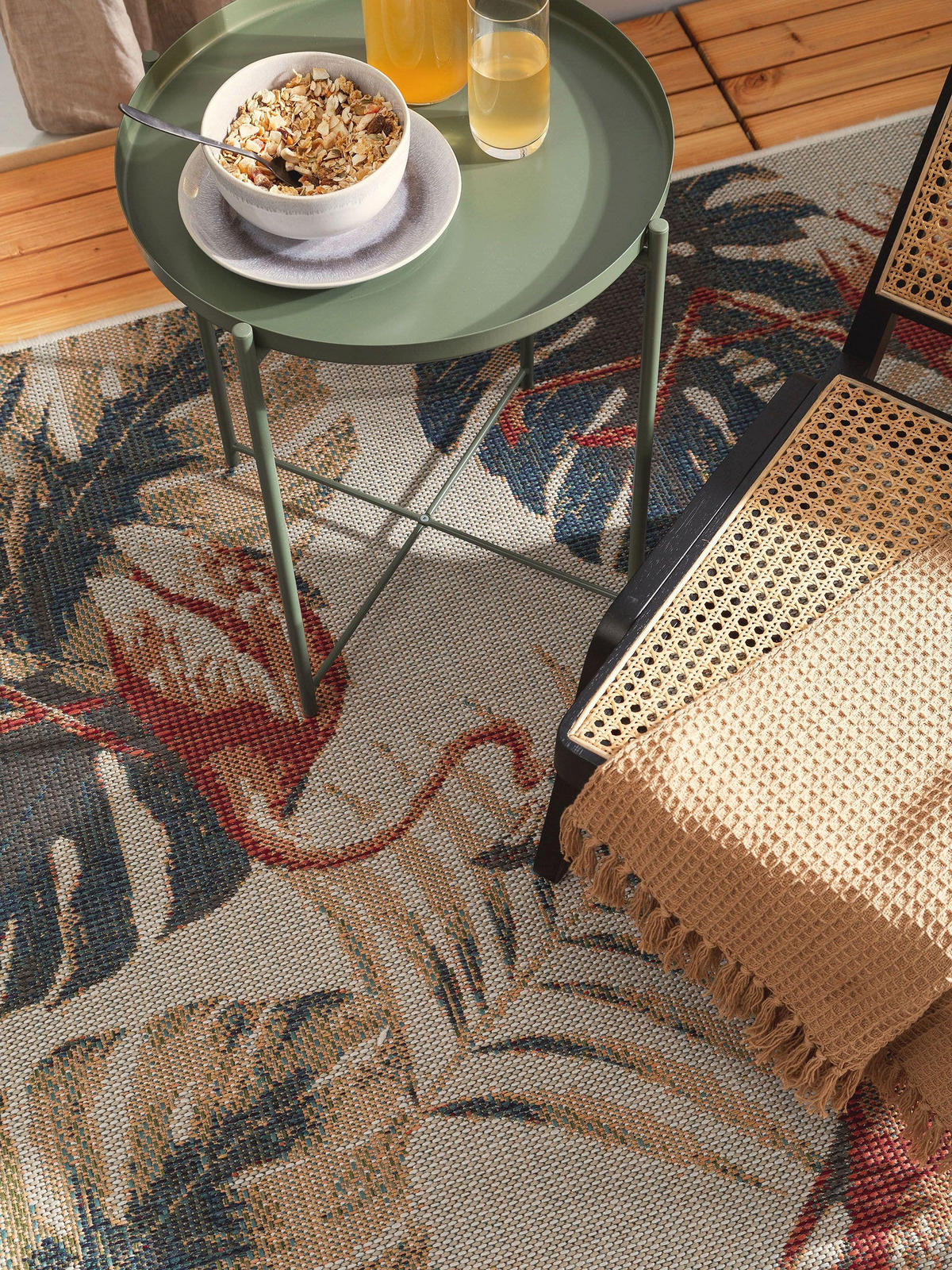 OUTDOORTEPPICH Mirena Multicolor 80x150 cm - Multicolor, Textil (80/150cm) - benuta Nest