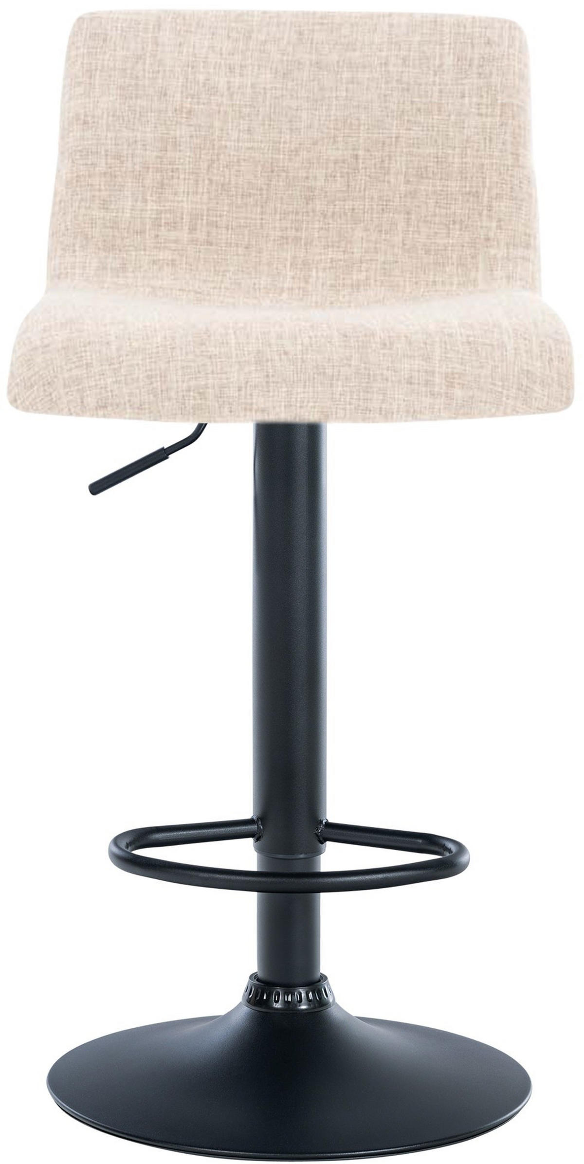 BARHOCKER Hover 84-104x39x36 cm creme - Creme, Textil (39/84/36cm) - furnicato