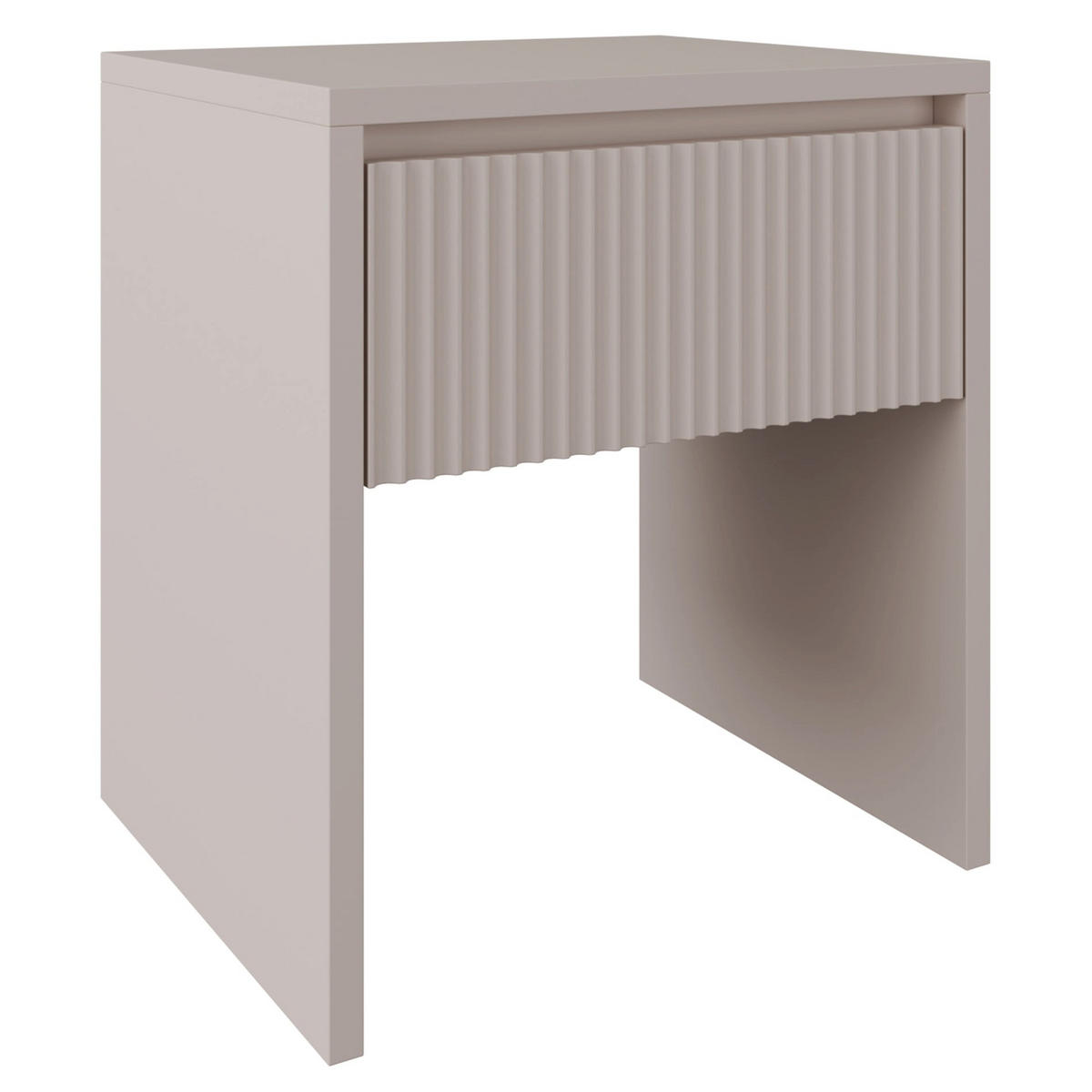 NACHTTISCH Vemmi Kaschmir 45 cm - Taupe/Kaschmir, Holzwerkstoff (45/50/37cm) - Selsey