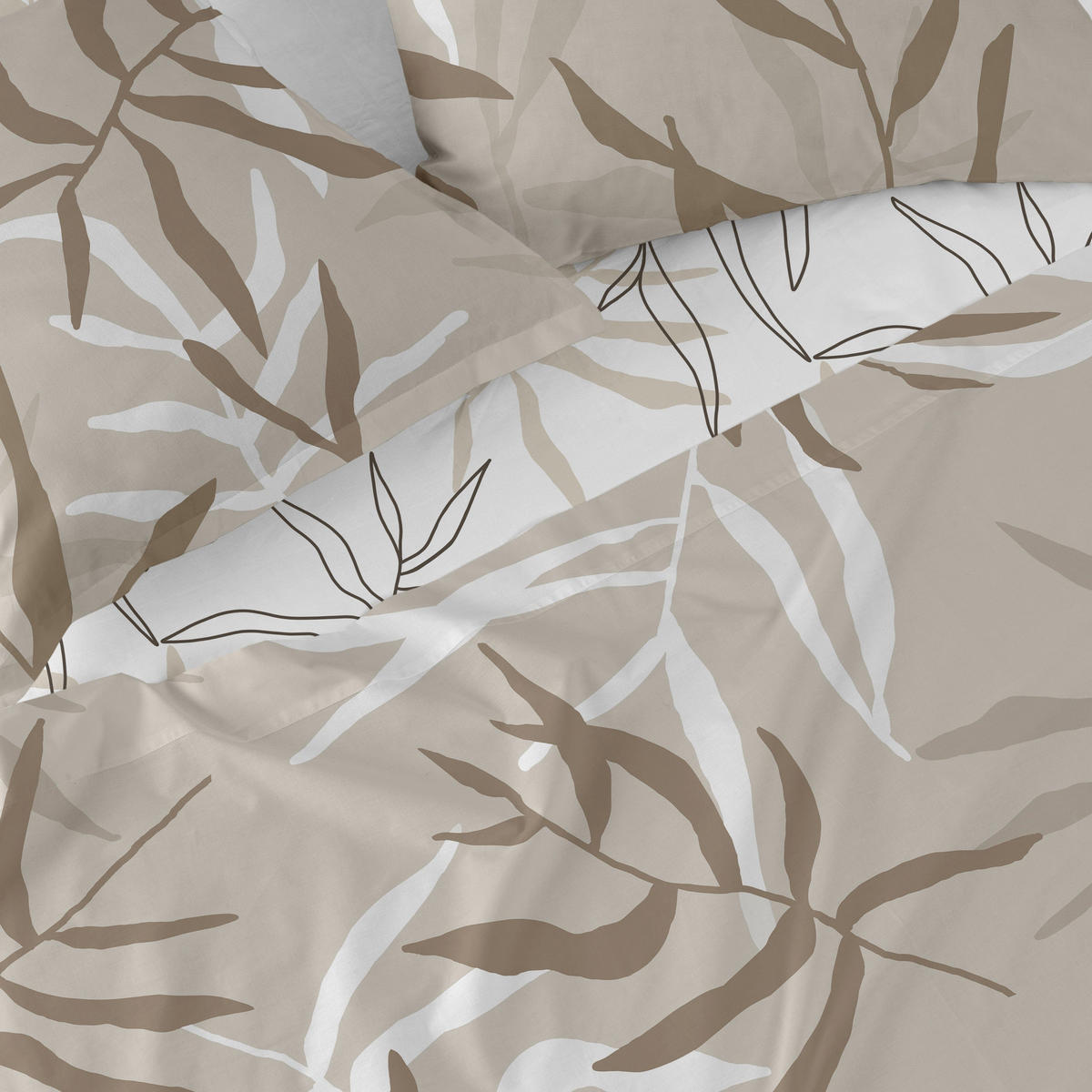 OBERLAKEN Maple 240x270 cm (Übergrösse) - Multicolor, Textil (240/270cm) - Happy Friday