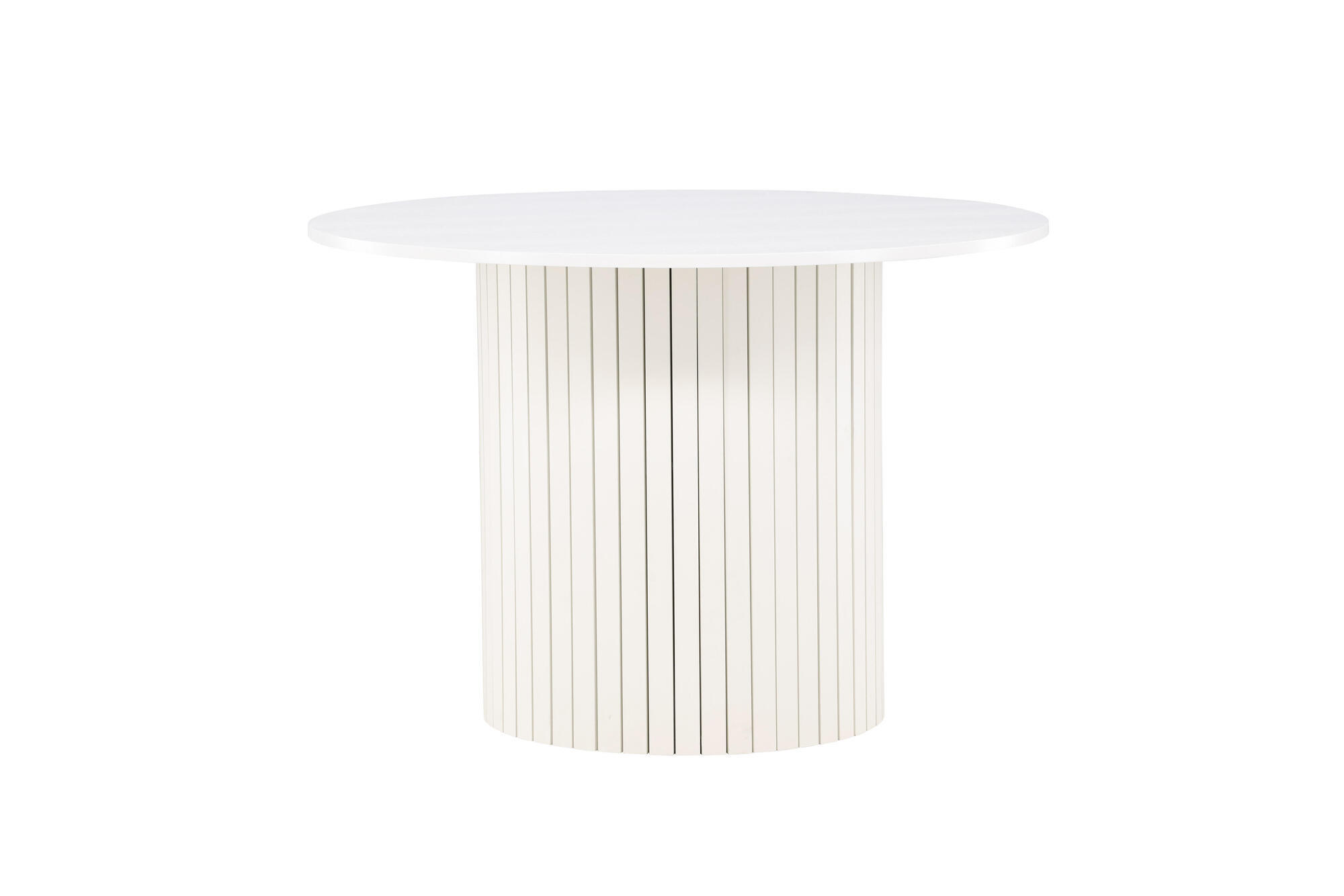 ESSTISCH HARON Weiß 110x110x75 cm - Weiß, Holzwerkstoff (110/110/75cm) - FURNLUX