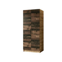 ŠATNÍ SKŘÍŇ GOLD Dub Craft & Old Style - medově dubová/hnědá, kompozitní dřevo (78/205/52.5cm) - Kier Furniture