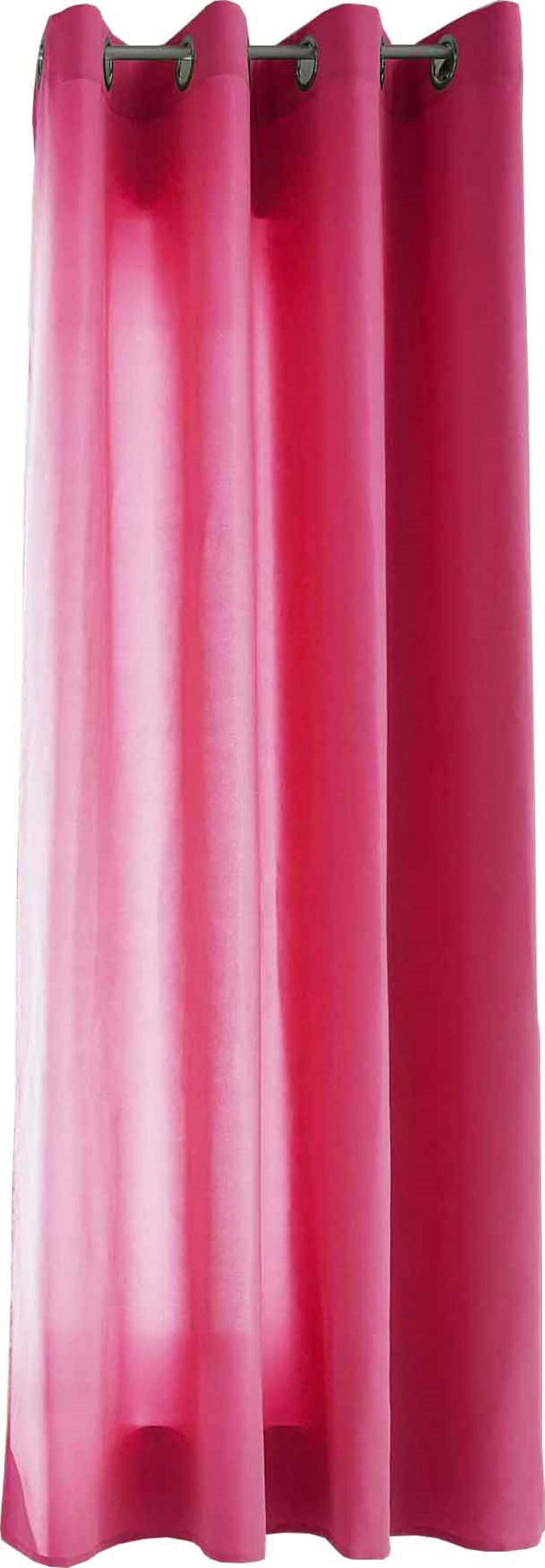 VORHANG BERLIN HxB 245x140cm Bordeaux - Bordeaux, Textil (140/245cm) - Gardinenbox