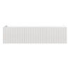 TV-LOWBOARD hängend, Weiß Hochglanz, 144 cm - Weiß, Holzwerkstoff (144/49/38.3cm) - Selsey
