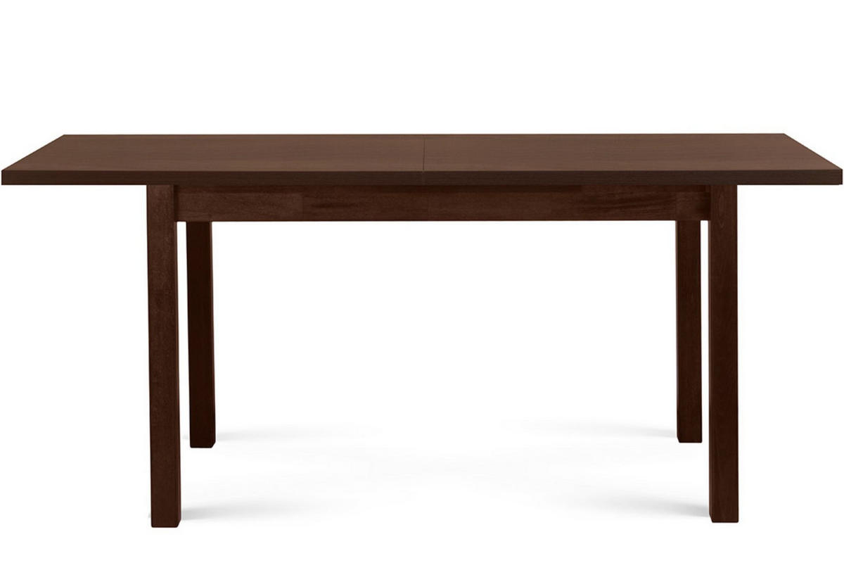 ESSTISCH CENARE Klappbarer, Buchenholz/Laminat, Walnuss - Walnussfarben, Holz (80/140/78cm) - KONSIMO®