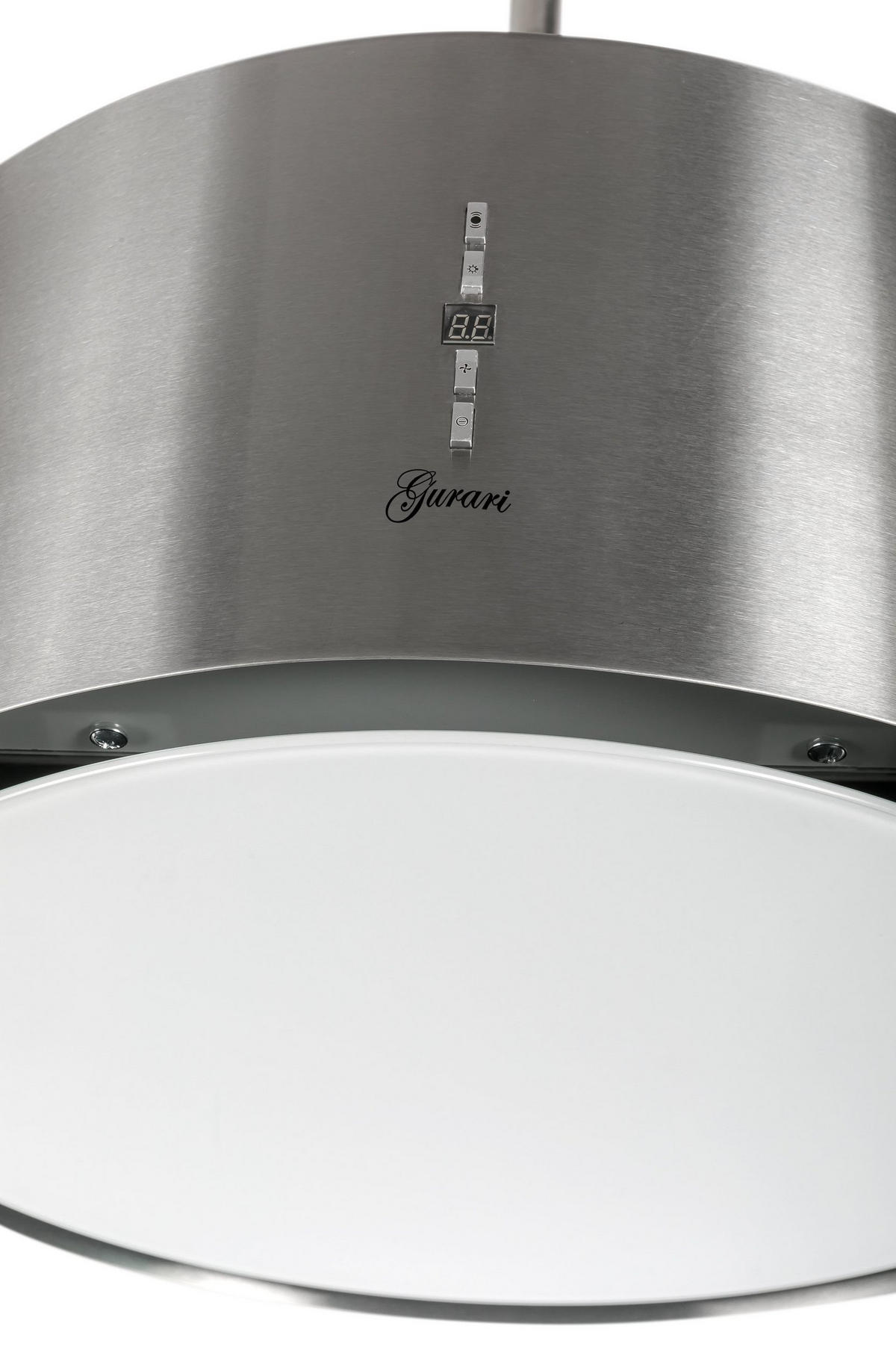 DUNSTABZUGSHAUBE GCH I 237 50 IS + Umluftset, 50 cm Edelstahl - Silberfarben, Metall (50/20/50cm) - Gurari