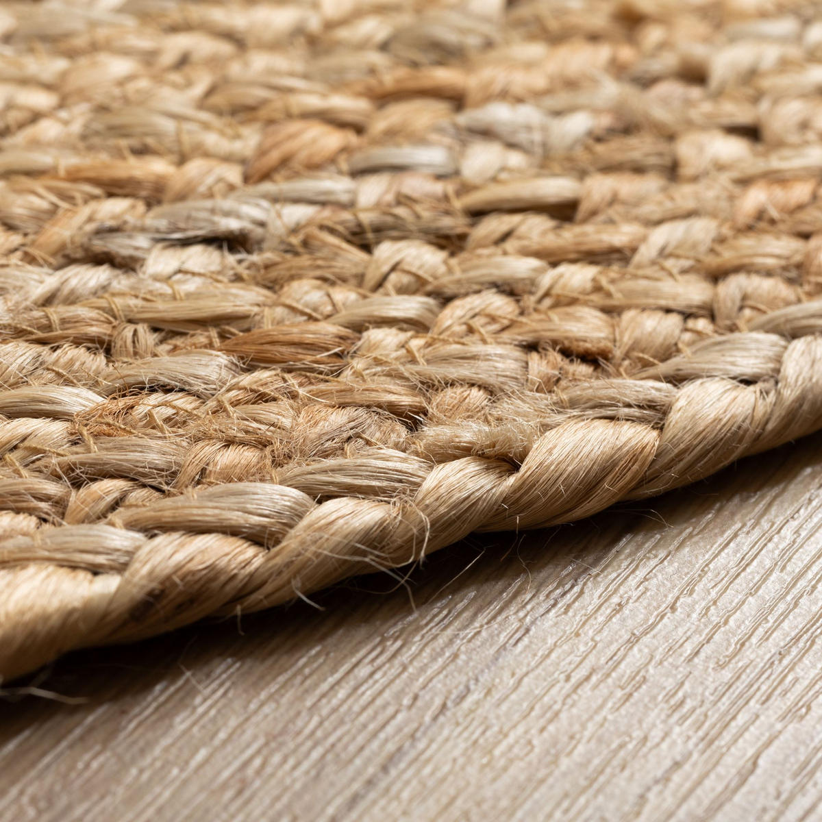 FLACHGEWEBETEPPICH 100/100 cm Goa Rund - Naturfarben, Naturmaterialien (100/100cm) - Steffensmeier