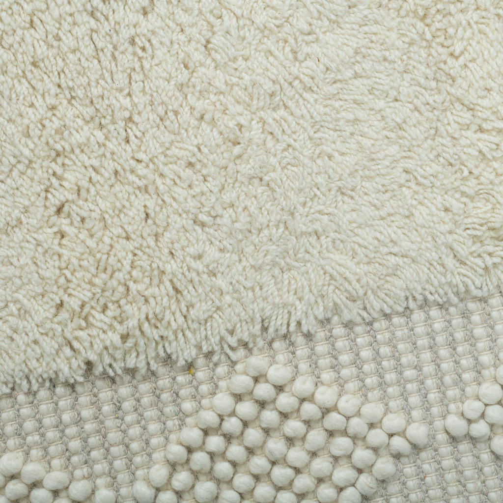 Thumbnail - Rug and Roll Flachwebeteppich, Natur, Textil, Uni, Rechteckig, 70x140 cm, für Fußbodenheizung geeignet, Teppiche & Böden...