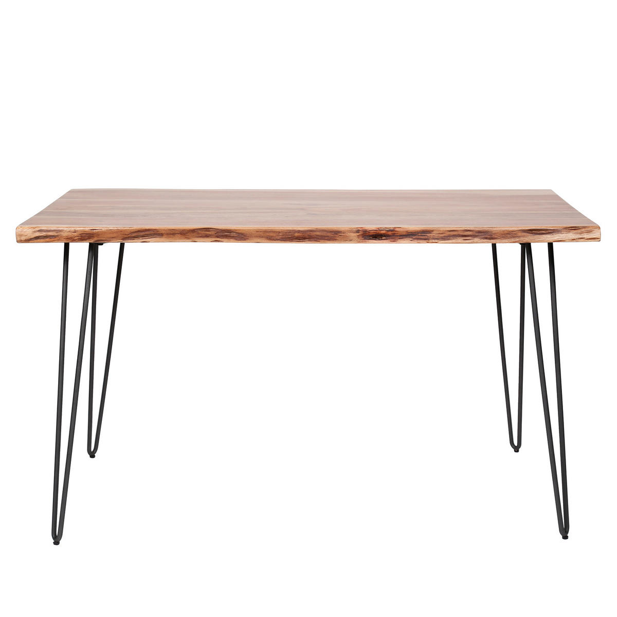 ESSTISCH Edge Braun 130/70/77 cm - Braun, Holz (130/70/77cm) - Hoyz Collection