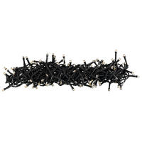 LED DEKOLEUCHTE Lichterkette Schwarz RGB Farbwechsler - Schwarz, Kunststoff (830/830/830cm)