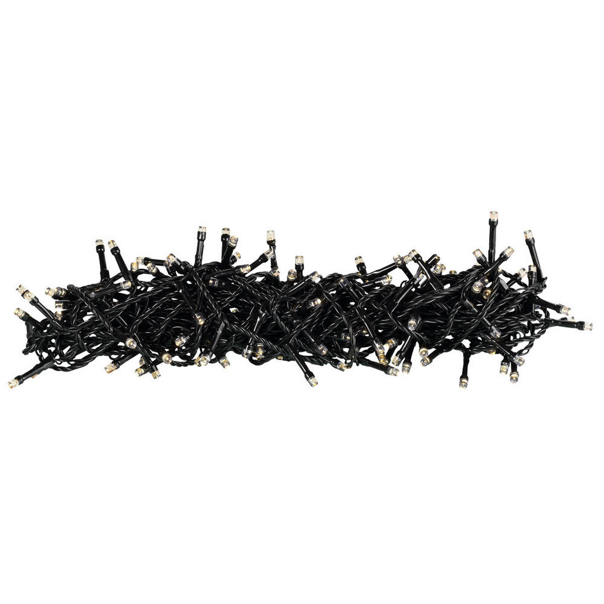 LED DEKOLEUCHTE Lichterkette Schwarz RGB Farbwechsler - Schwarz, Kunststoff (830/830/830cm)