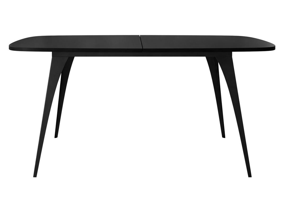 ESSTISCH Aura 160 - Multicolor/Schwarz, Holzwerkstoff/Metall (90/160/76cm) - MIRJAN24