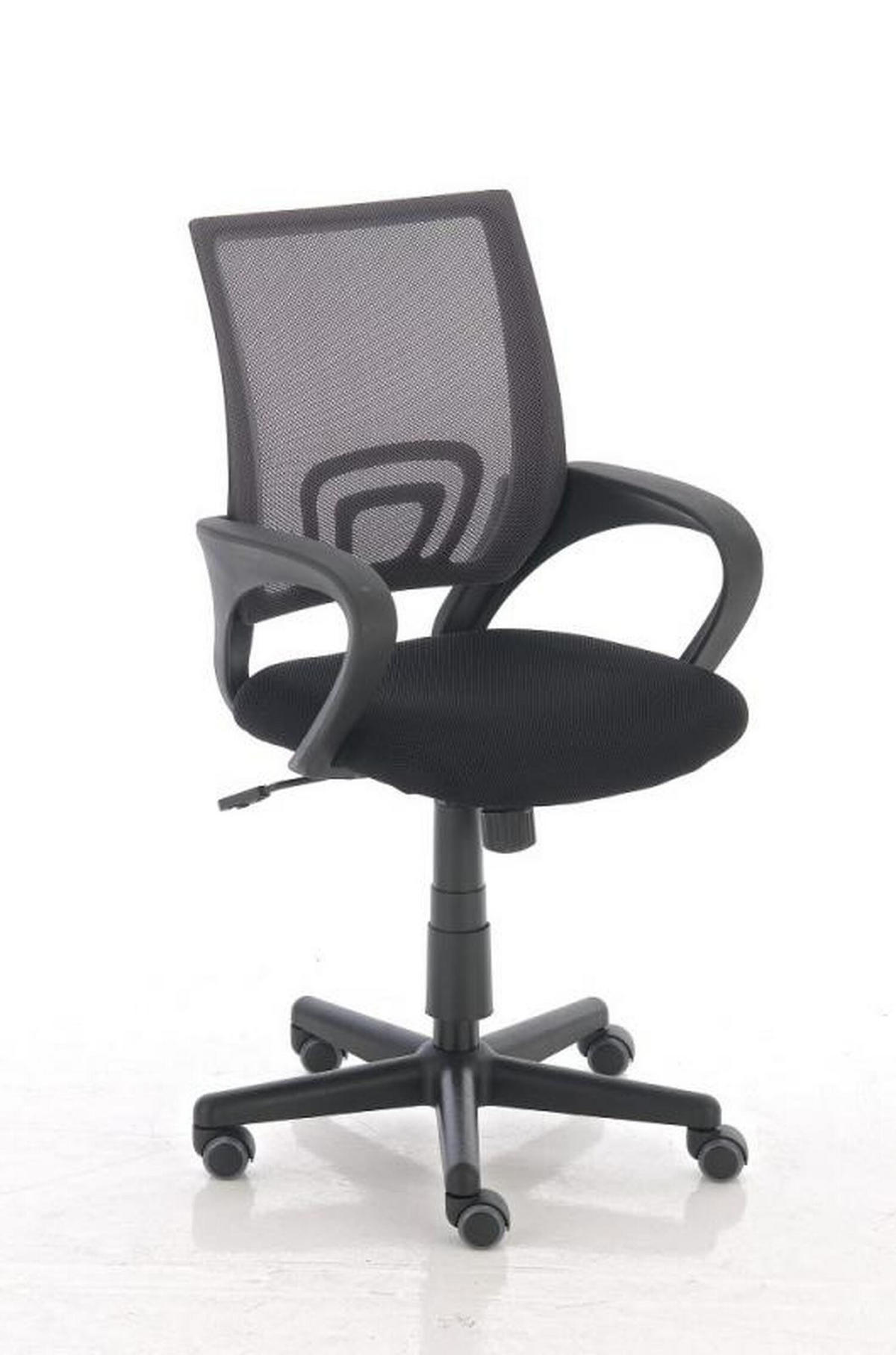 BÜROSTUHL Genf mit Netzbezug, Grau - Grau, Kunststoff/Textil (56/100/54cm) - TPFLiving