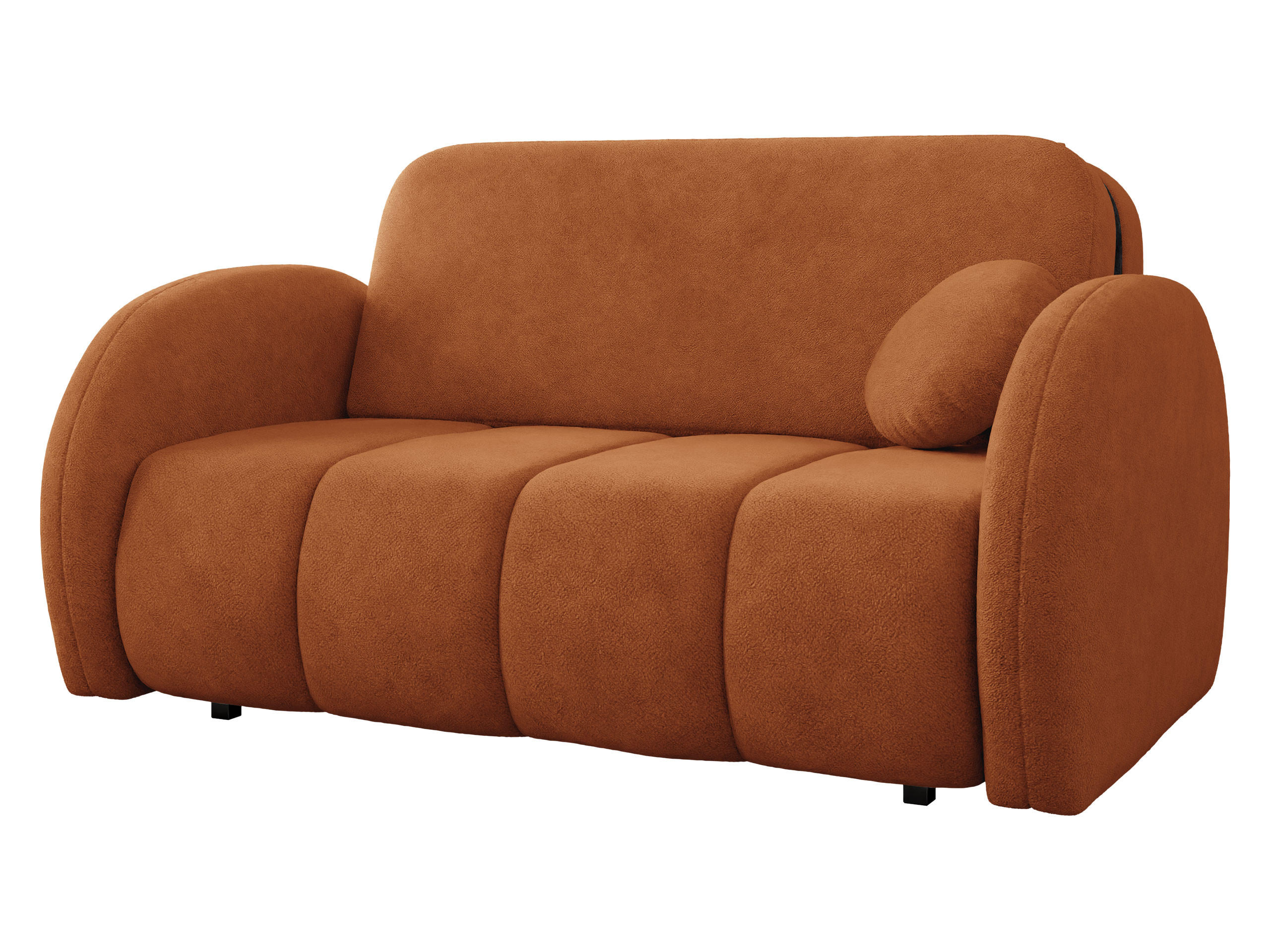 SCHLAFSOFA Viva Comfy III - Schwarz/Braun, Holz/Textil (152/85/103cm) - MIRJAN24
