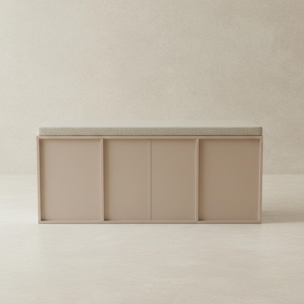 SCHUHSCHRANK Porta 103/30/46 cm - Hellgrau, Holzwerkstoff (30/46/103cm) - BOXIMO