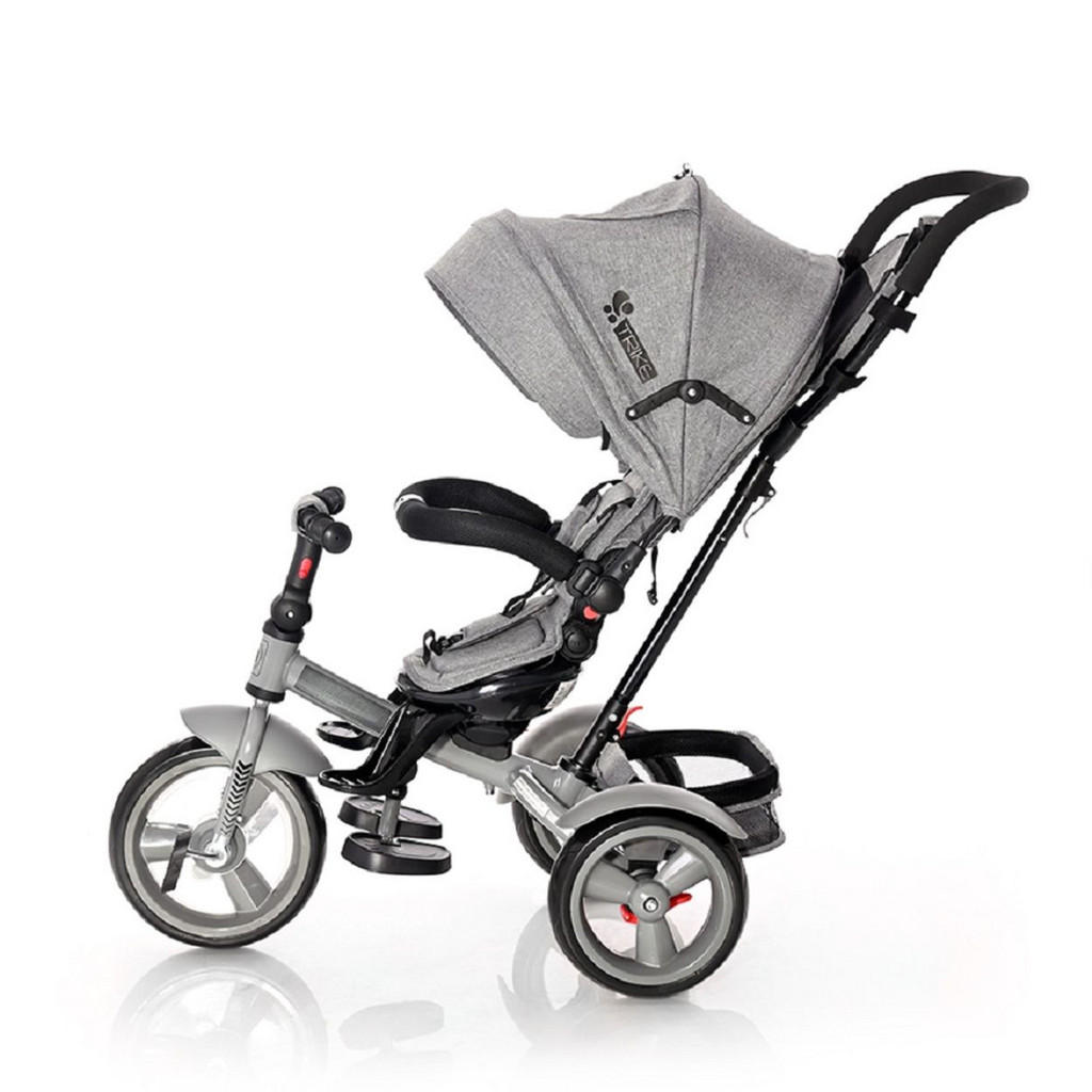 Thumbnail - Lorelli Dreirad, Grau, Dunkelgrau, Metall, 55x104x120 cm, kinder, unisex, Outdoor Spielzeug, Kinderfahrzeuge