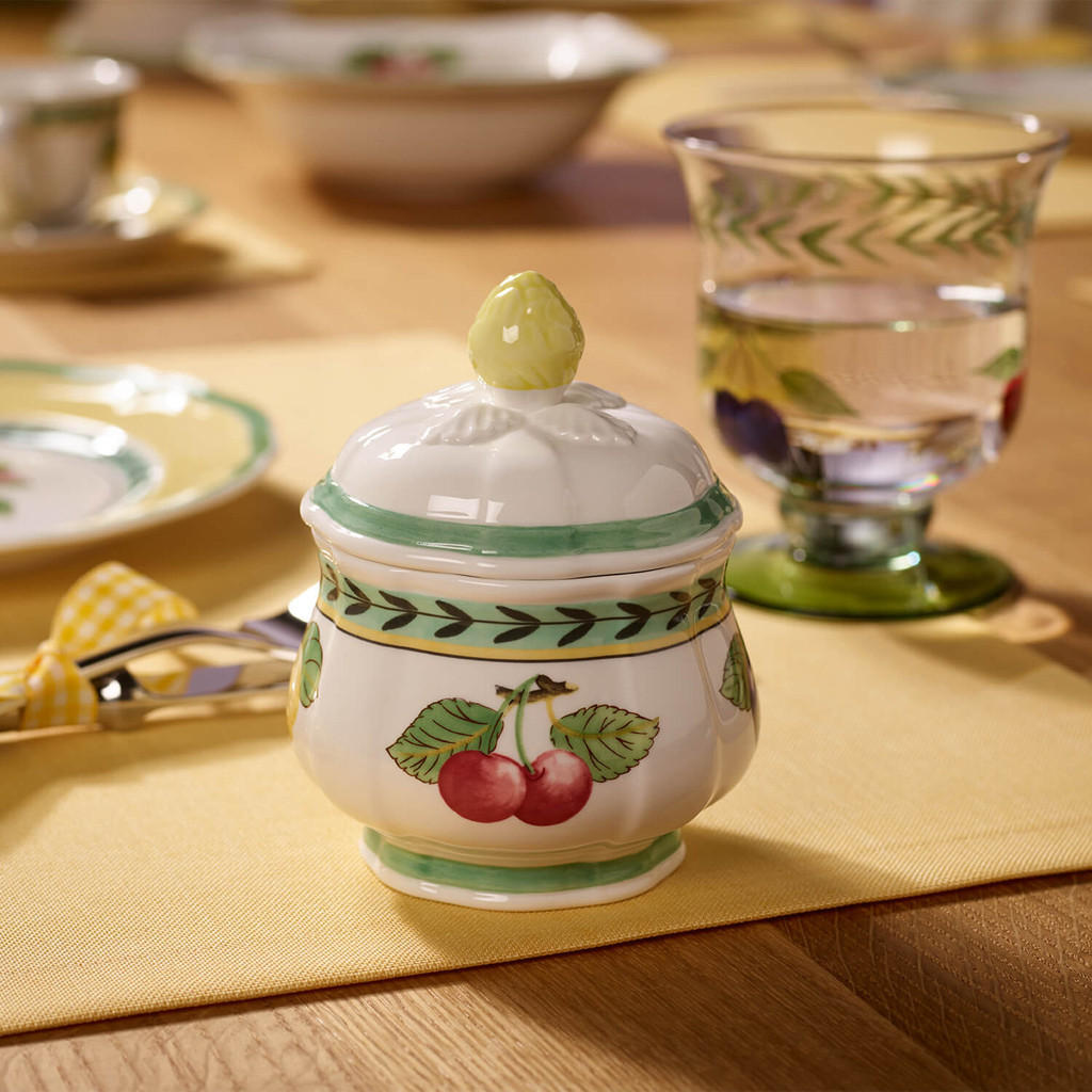 ZUCKERDOSE French Garden Fleurence bunt 360 ml - Multicolor, Keramik (9.1/11.3cm) - Villeroy & Boch