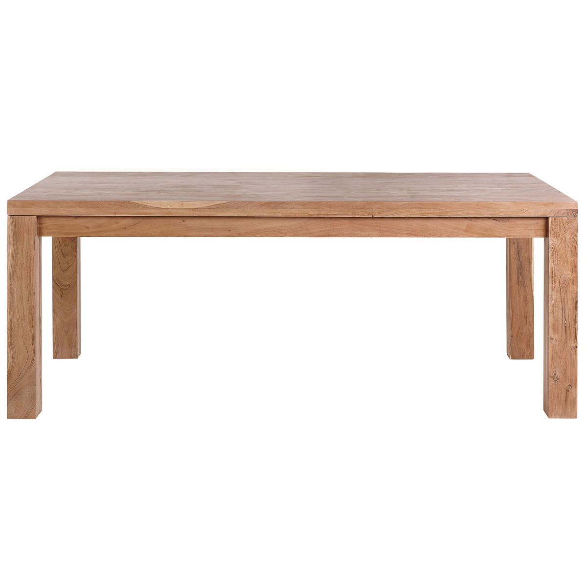 ESSTISCH 180/90/78 cm Hellbraun Rechteckig Tesa - Hellbraun, Holz (180/90/78cm) - Beliani
