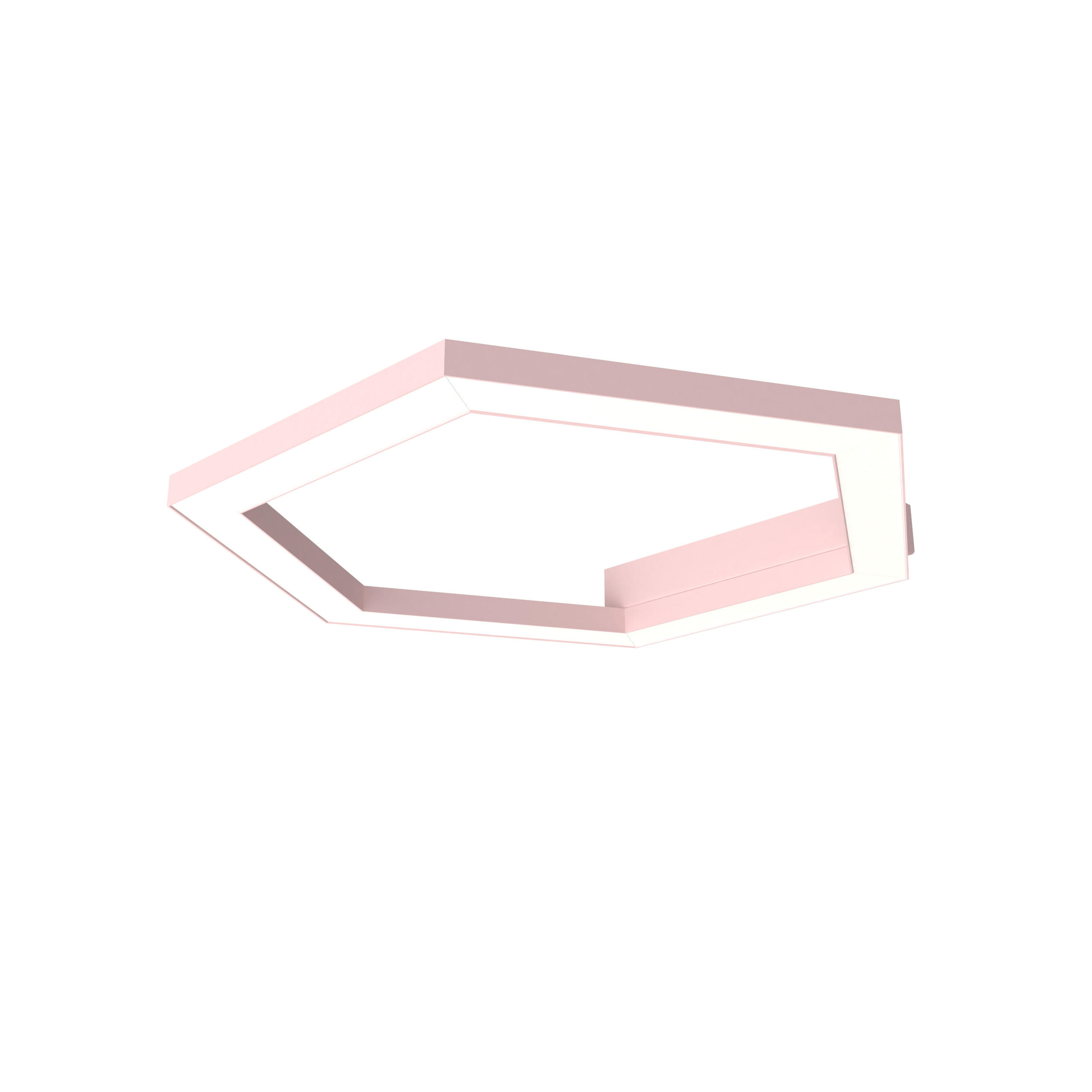 LED-DECKENLEUCHTE - Pink, Metall (1.6/3/40cm) - Lumicom