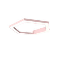 LED-DECKENLEUCHTE - Pink, Metall (1.6/3/40cm) - Lumicom