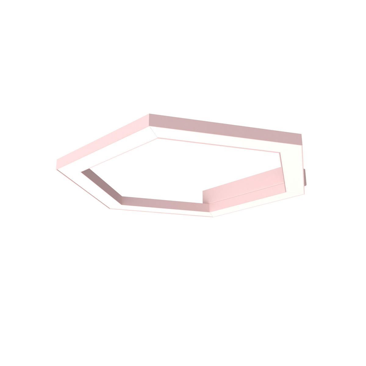 LED-DECKENLEUCHTE - Pink, Metall (1.6/3/40cm) - Lumicom