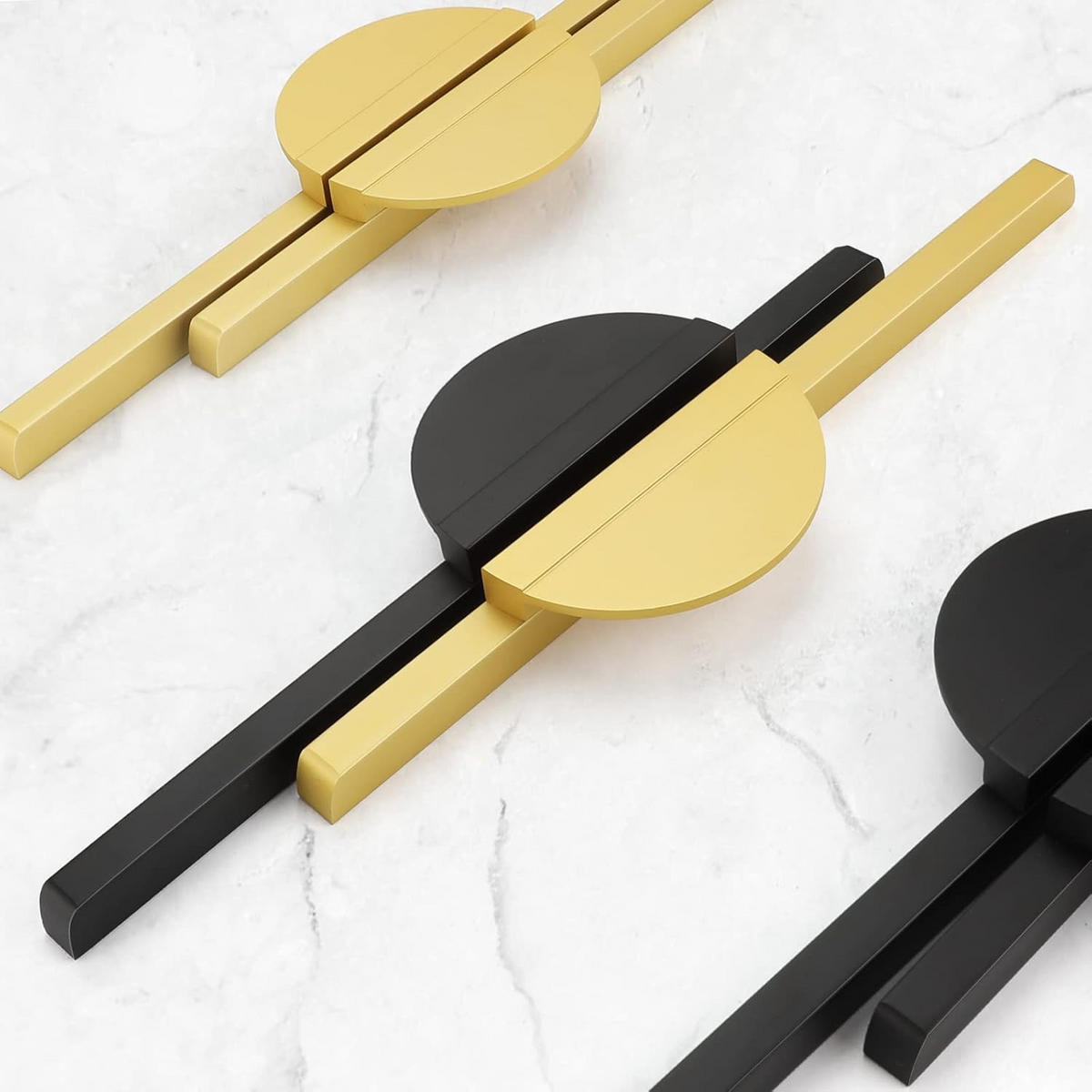 MÖBELGRIFF Gold 2er-Set 160 mm - Goldfarben, Metall (4/2.2/23cm)