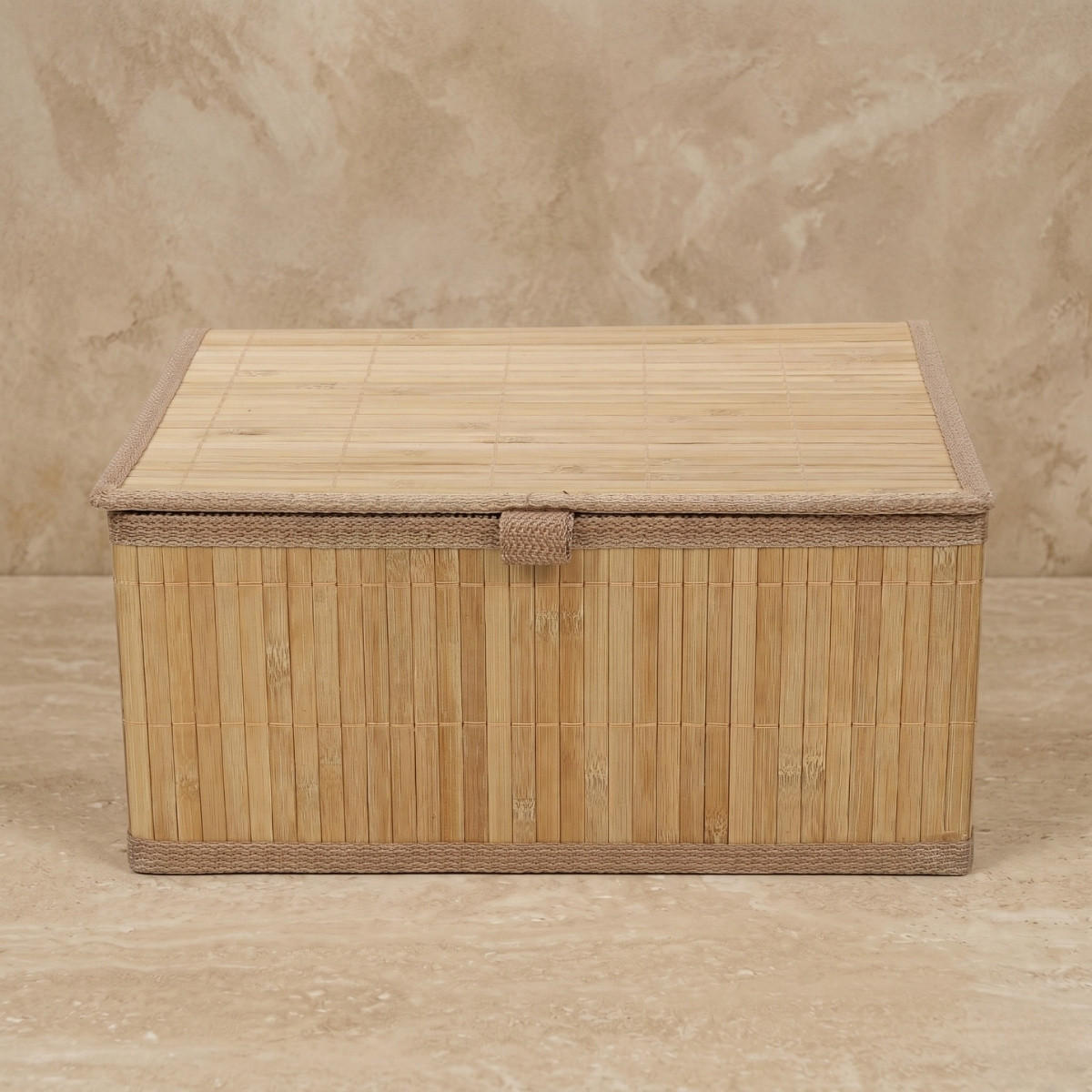 KORB 3er-Set Tilva - Braun, Naturmaterialien (25/15/32cm) - BOXIMO