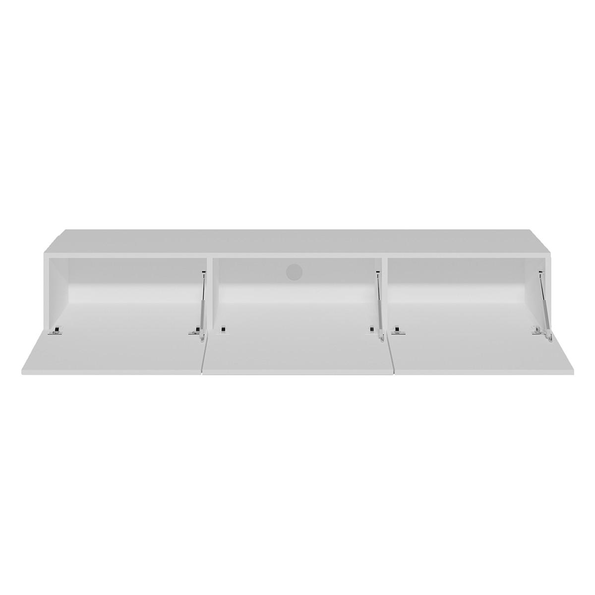 TV-MÖBEL Idao Weiß - Weiß, Holzwerkstoff (29/35/180cm) - Petits-meubles