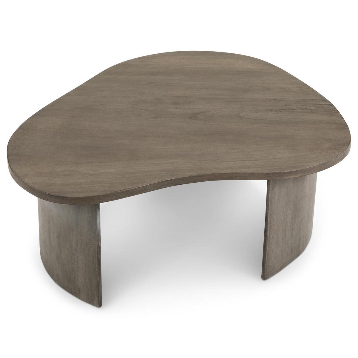 COUCHTISCH CALUA grau - Grau, Holz (90/104/40cm) - IDIMEX