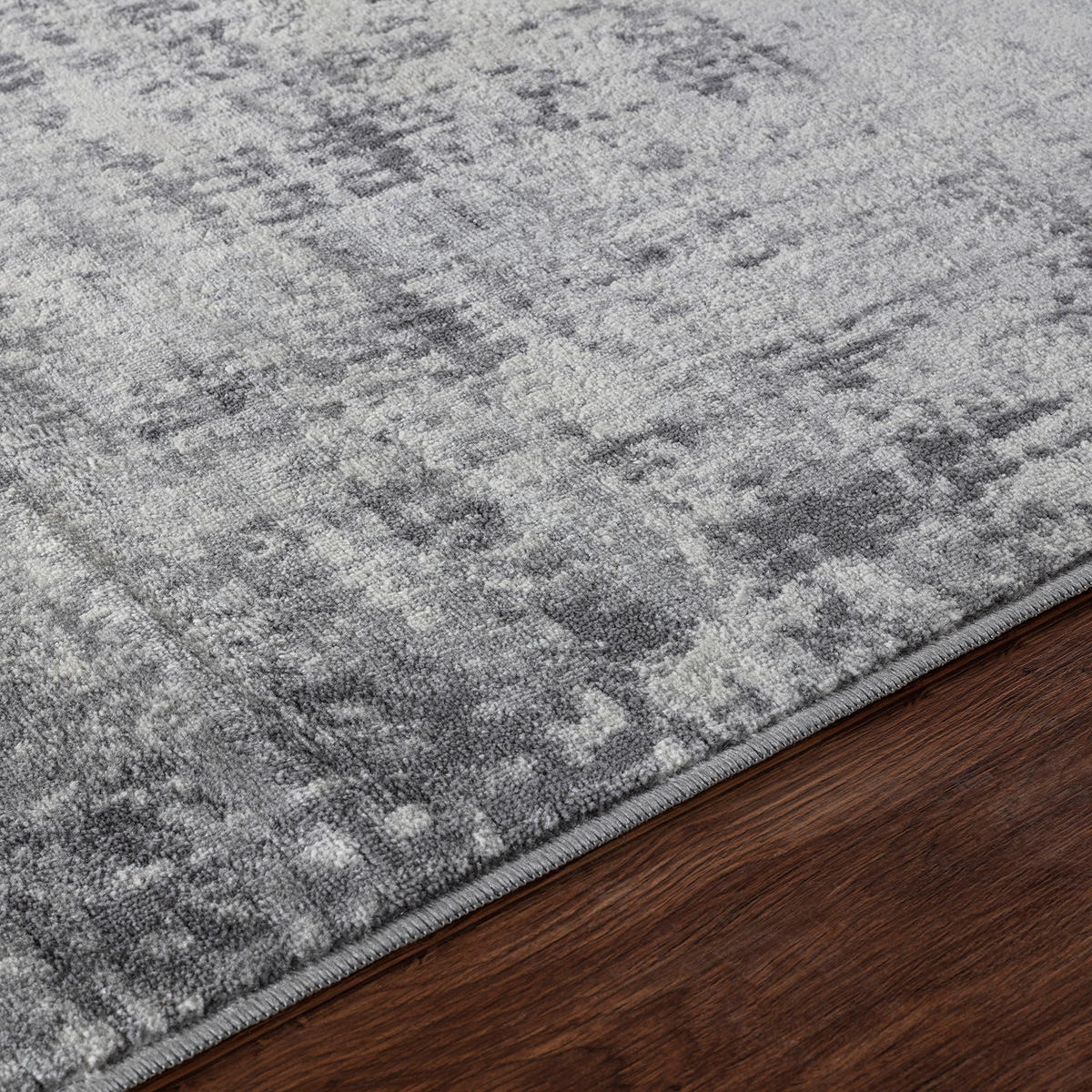 KURZFLORTEPPICH 80x220 cm Grau - Grau, Textil (80/220cm)
