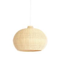 HÄNGELAMPE - Braun - 55/55/40.5 cm - Braun, Holz (55/55/40.5cm) - Light & Living