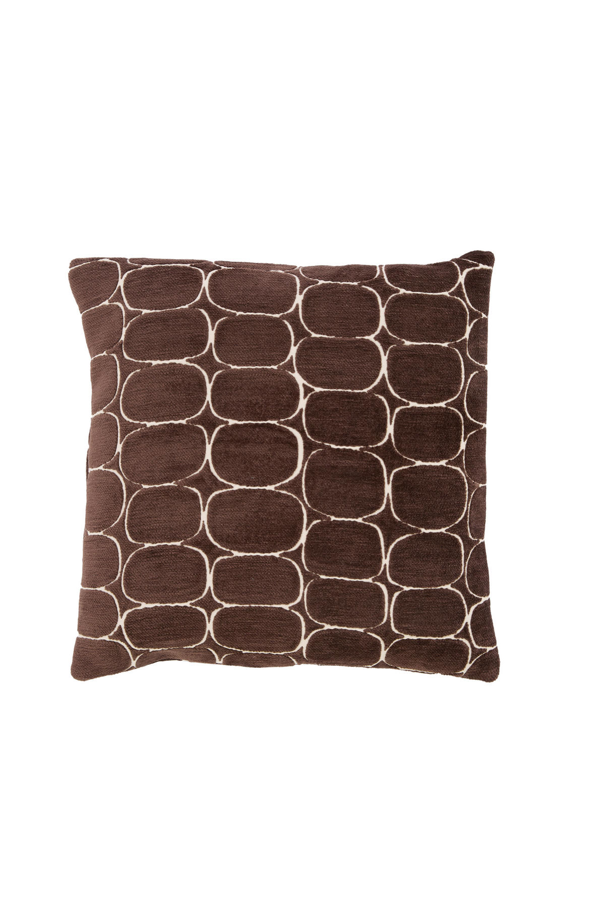 DEKOKISSEN Dothan Braun 45/45/10 cm - Braun, Textil (45/45cm) - Light & Living