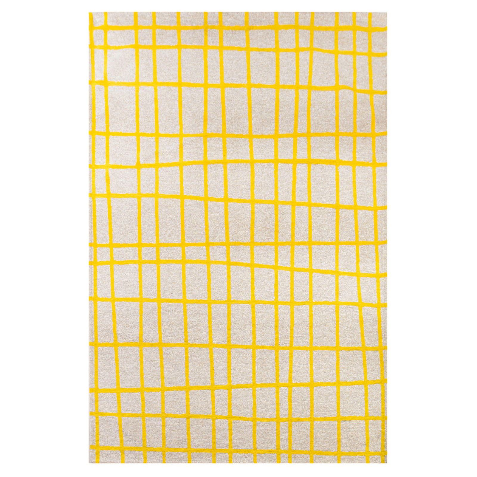 TEPPICH Caro Bright Yellow 170/240 cm - Gelb, Textil (170/240cm) - Lola&Moi