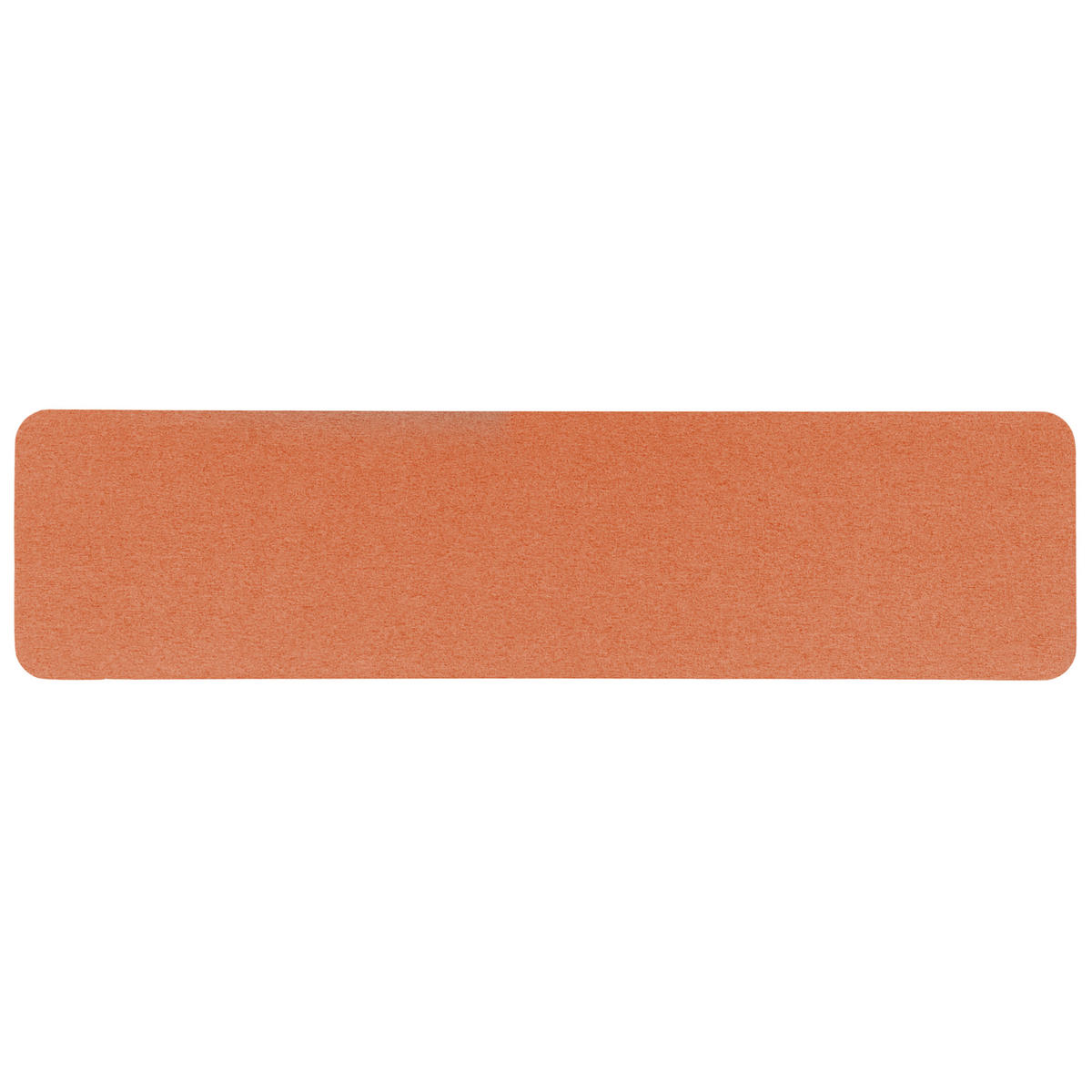 SCHREIBTISCHTRENNWAND 180 x 40 cm Hellrot Wally - Rot, Textil (180/40/2cm) - Beliani