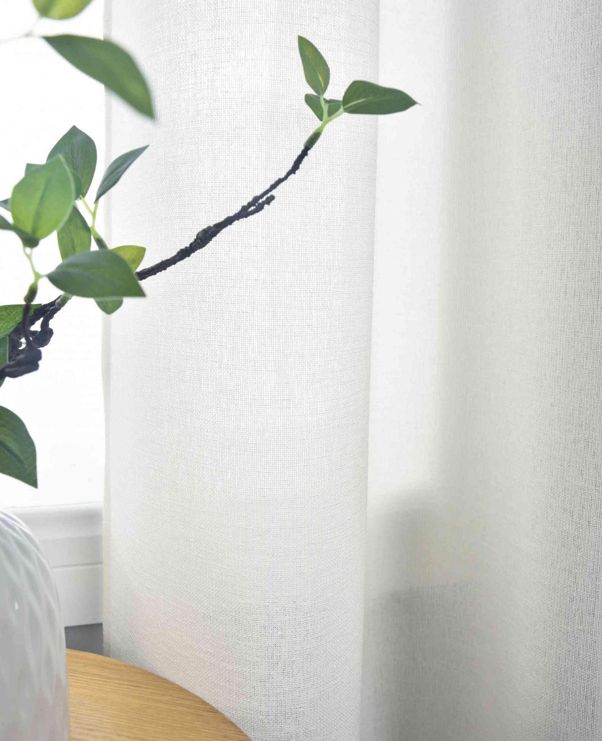 VORHANG LEIPZIG HxB 245x145 cm Natur - Naturfarben, Textil (145/245/245cm) - Gardinenbox