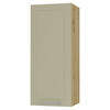 KÜCHENHÄNGESCHRANK Kvantum W4/40 Vanille Matt / Eiche Artisan Matt 40 / 32,5 / 96cm - Creme/Eiche Artisan, Holz/Holzwerkstoff (40/96/32.5cm) - Feldmann-Wohnen