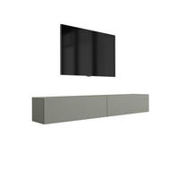 TV-SCHRANK : Aloe, 200 (2 x 100) x 34 x 32 cm - Grün, Holzwerkstoff (200/34/32cm) - 3XE LIVING