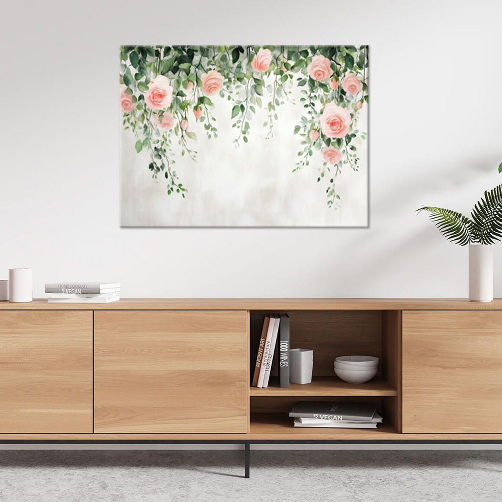 Thumbnail - Feeby Leinwandbild, Grau, Textil, Baum/Pflanze/Natur, Rechteckig, 45x30 cm, Bilder und Zubehör, Wandbilder, Leinwandbild...