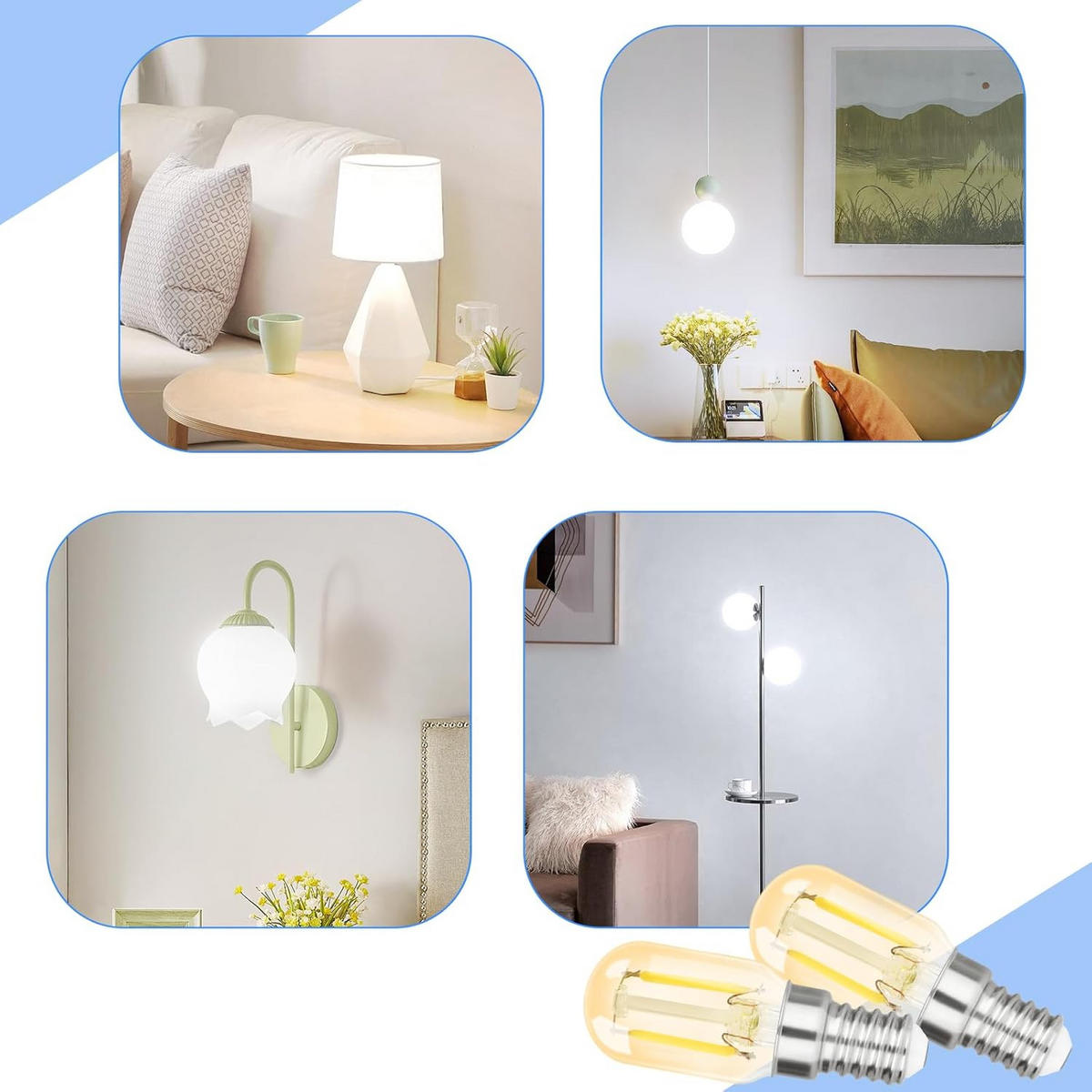 LEUCHTMITTEL Glowmaris 2.2/2.2/6.4 cm - Braun, Glas (2.2/6.4cm) - ZMH