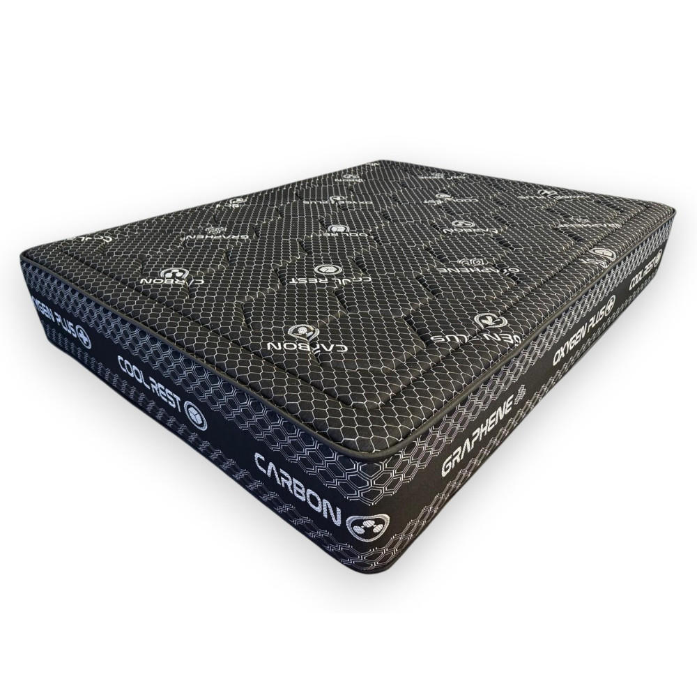 KALTSCHAUMMATRATZE Obsydion H3/H4 90x190 - Weiß, Textil (90/190cm) - Dagostino Home