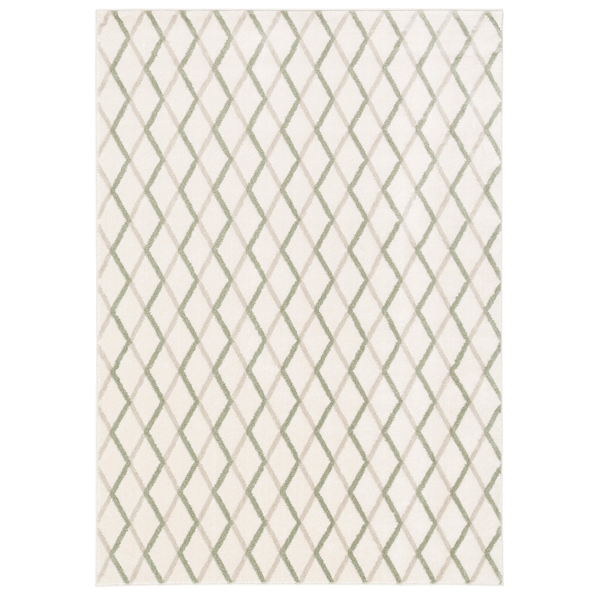 DESIGNER TEPPICH RETRO MONTANA RAUTEN - Beige, Textil (80/150cm) - Pergamon