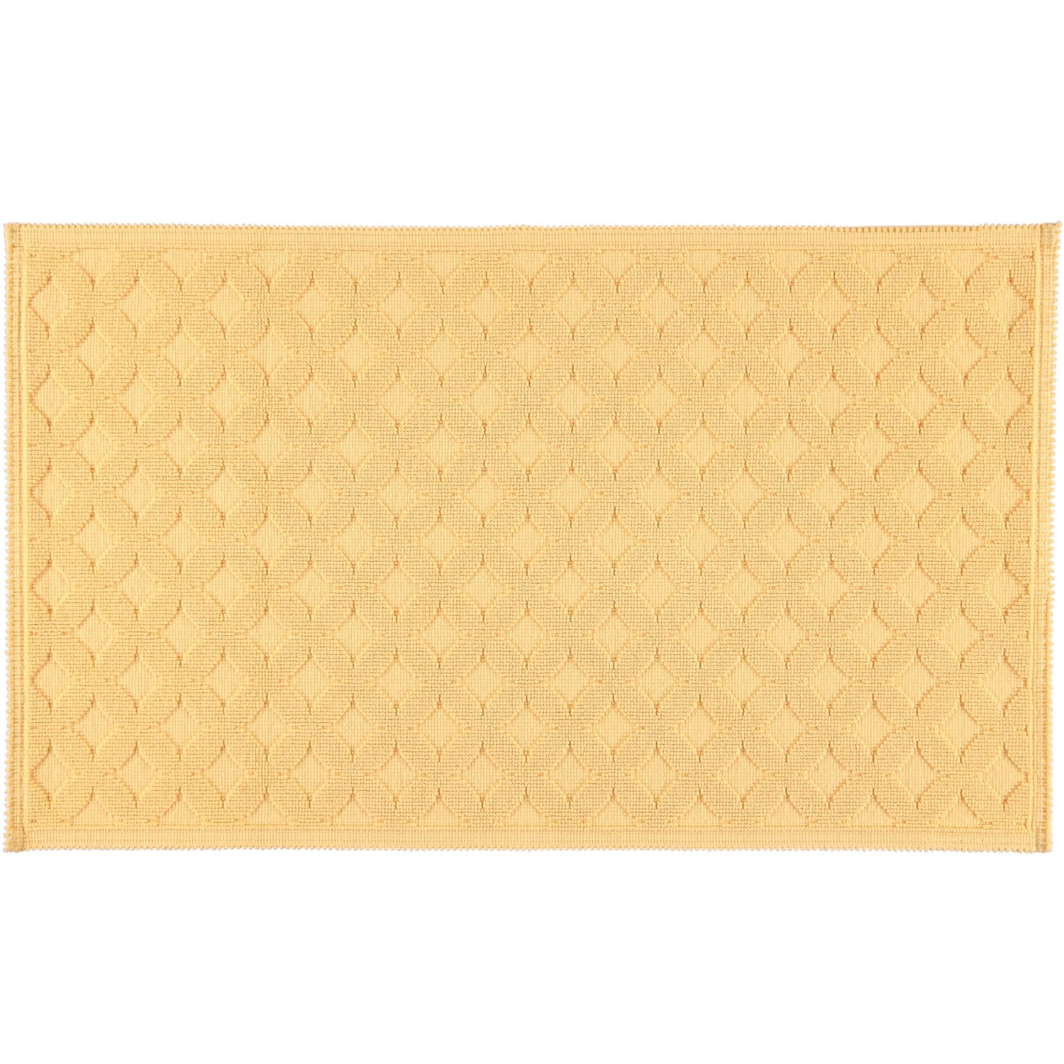 Rhomtuft Badematten Gelb 70x120 cm