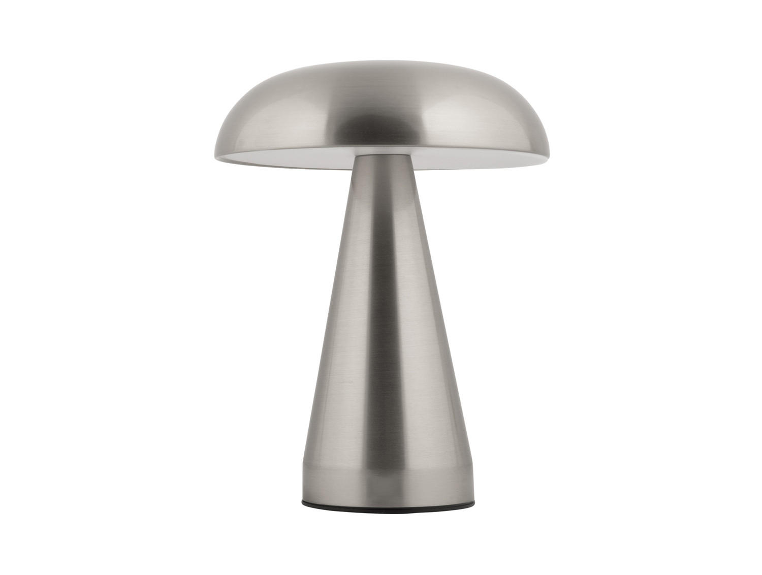 TISCHLAMPE Rachel LED 15.5/15.5/20.5 cm - Silberfarben, Metall (15.5/15.5/20.5cm) - Leitmotiv