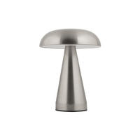 TISCHLAMPE Rachel LED 15.5/15.5/20.5 cm - Silberfarben, Metall (15.5/15.5/20.5cm) - Leitmotiv