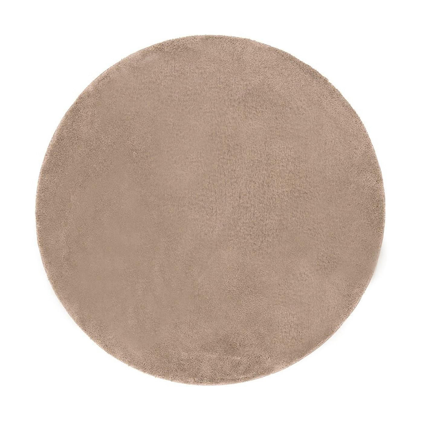 TEPPICH aus Tierhaut bruin - Braun, Textil (120/120cm) - AFK Living