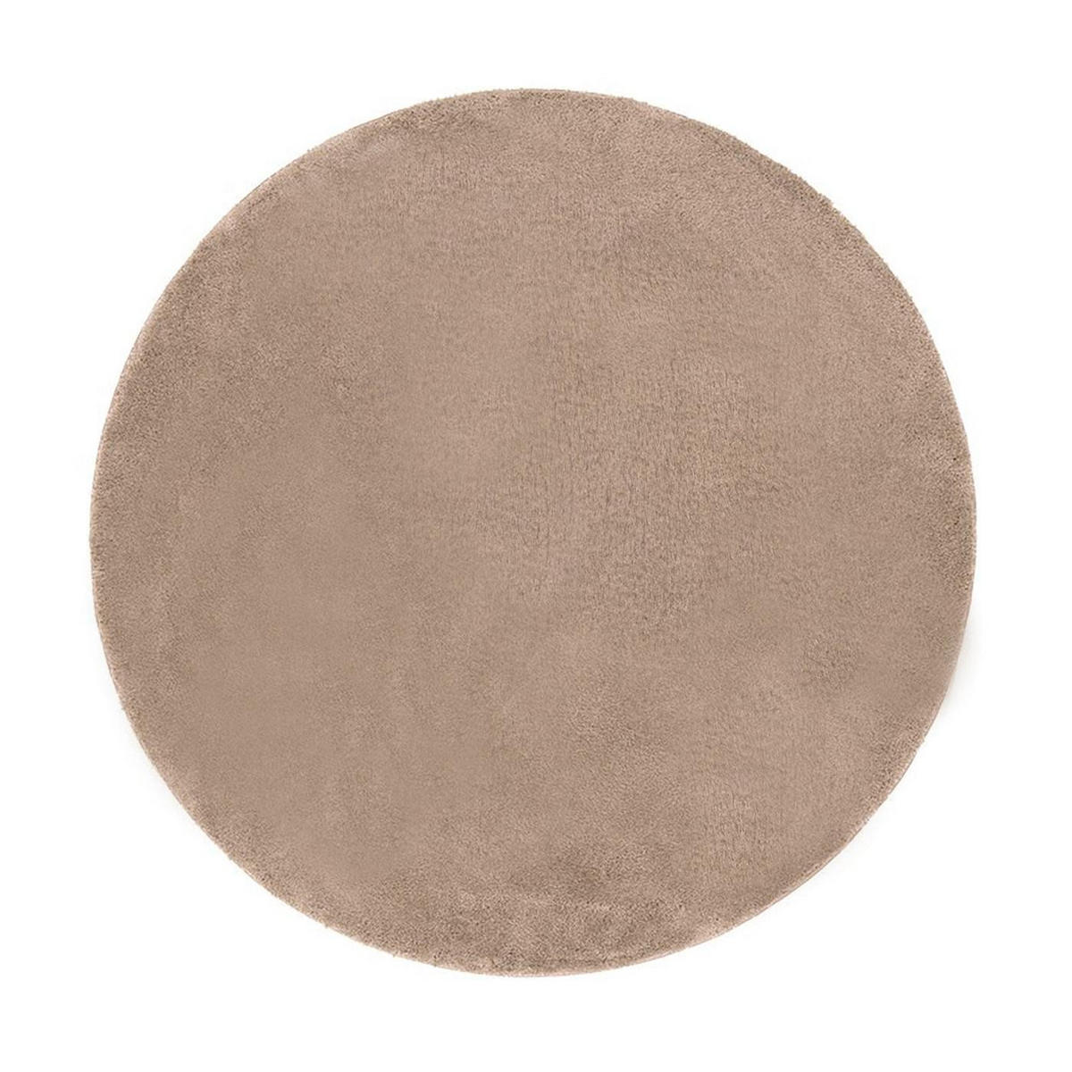 TEPPICH aus Tierhaut bruin - Braun, Textil (120/120cm) - AFK Living