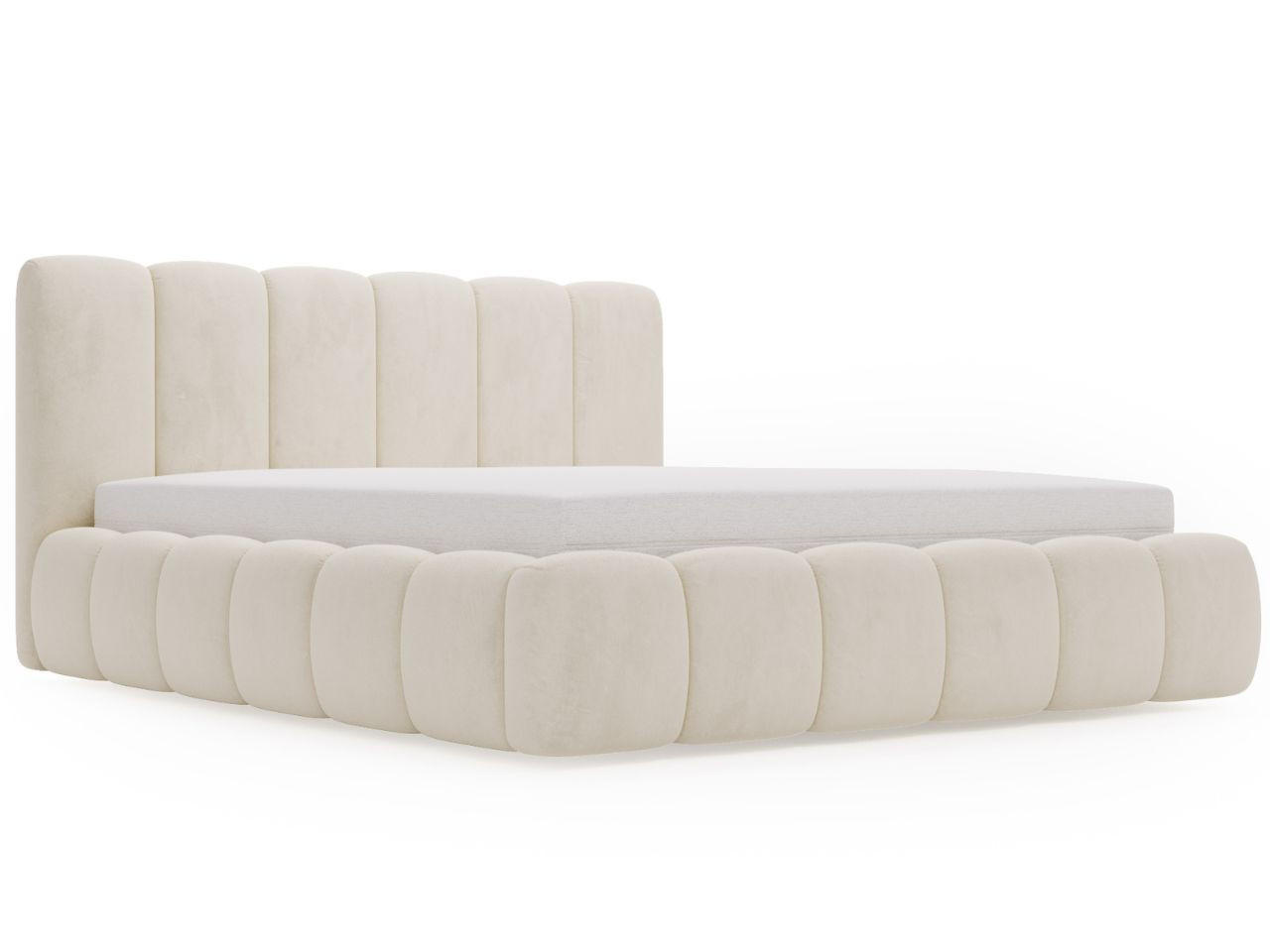 POLSTERBETT Cloud 180x200 Beige - Beige, Textil (180/200cm) - Graingold